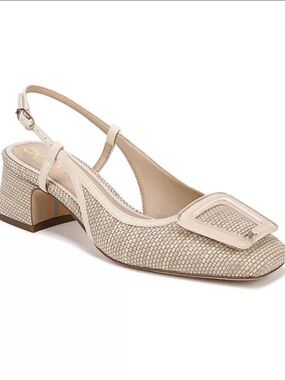 Sam Edelman Tracie Buckled Slingback Block-Heel Pumps